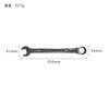 Juego de llaves de carraca rápida, llave de doble propósito abierta de flor de ciruelo, herramienta grande, mediana y pequeña, herramienta de llave automática bidireccional voladora