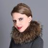 Novo cachecol de pele de raposa feminino inverno gola de pele conjunto pescoço estilo coreano cachecol pequeno cachecol grosso cachecol quente agora