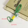 Llavero de cuerda para mochila, mosquetón tejido de nailon, cordón para bolsa, colgante de muñeca colorido, adorno de estrella, cuerda doble