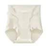 # 2623 # Bragas de seda de hielo sin costuras para mujer, de cintura alta, control de abdomen, modelado ligero, color nude, calzones para mujer con entrepierna antibacteriana 10A