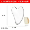 Raspador Gua Sha Facial de Aço Inoxidável Transfronteiriço, Espátula para Base, Faca de Fáscia em Forma de S, Faca Universal de Relaxamento para o Corpo Inteiro, Ferramenta de Massagem para Beleza