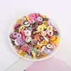 10 Bolsas Pastel de Helado Donas Pegamento de Crema DIY Adorno para Cabello Infantil Funda de Teléfono Pendientes Material