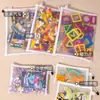 Bolsa de Almacenamiento para Bloques de Construcción, Bolsa de Almacenamiento de Malla con Cremallera, Tarjetas de Rompecabezas Lego, Almacenamiento de Juguetes de Coches de Partículas Pequeñas para Niños