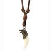 Collar de piel de vaca con pinchos retro, creativo, ajustable y sencillo, estilo étnico distintivo, estilo europeo y americano, para hombre.