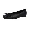 Zapatos de Ballet Cuadrados con Lazo Estilo Francés para Mujer, Nuevos Zapatos Planos Mary Jane Plateados Primavera/Verano 2026, Zapatos de Boca Baja