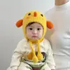 Toucas para Bebê para Outono e Inverno, Quentes e Espessas, Toucas de Tricô e Pelúcia Reversíveis, Toucas com Proteção para Orelhas para Meninos e Meninas, Toucas de Lã