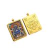 Colgante Caja Tangka Gawu Nepal Cielo Negro Dorado Marca Buda Marea Nacional Galvanoplastia Equipaje de Mano Atracción Turística Decoraciones