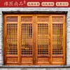 Talla de Madera Dongyang Puertas y Ventanas Estilo Antiguo Chino Ventanas de Madera Maciza Antiguas Ventanas de Madera Ventanas de Celosía Hueca Decoración de Casa de Madera