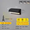 Lámpara de pared de tira larga, lámpara de balcón, aplique de pared, lámpara LED de esquina para interiores, lámpara para frente de puerta, tubo de luz para entrada, lámpara de esquina para invernadero