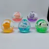 Nuevo Llavero de Botella de Arena Movediza de Durazno Muñeca Linda Colgante Decorativo para Bolsa de Regalo