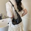 2025 Verão Novo Estilo Design Nicho Casual Textura Bolsa de Axila Moda Feminina Tendência Bolsa Transversal de Ombro