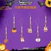 Amazon Halloween Llavero Colgante de Terror Calavera Fantasma Dibujo Animado Calabaza Gato Colgante para Bolsa Lanyard