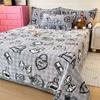 Sábanas Antárticas Pieza Única Manta de Coral Fleece Manta de Franela Dormitorio Estudiante Manta Engrosada Manta Cálida para Siesta