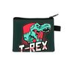 Porta-moedas de Dinossauro Mais Vendido Transfronteiriço, Bolsa Mini Fofa para Crianças, Bolsa de Armazenamento Portátil para Estudantes, Porta-chaves, Porta-cartões