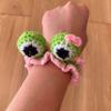 Celebrante de Internet Nuevo Hecho a Mano Puro Osito Orejas de Conejo Felpa Dibujos Animados Lazo Grande Lazo Intestinal Lindo Lindo Lindo Cuerda para el Pelo para Niña Accesorios para el Cabello