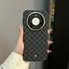 Funda para Teléfono Móvil Adecuada para Huawei Mate80Pro Patrón Magnético de Kevlar 80Pm Ligera y Delgada Funda Protectora Anticaídas