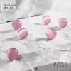 Pedra Olho de Gato de Alta Qualidade Contas Soltas Materiais para Pulseira Colar DIY Pulseira de Cristal Tecida Acessórios de Joias