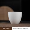Gordura de sebo Jade Porcelana Branca Alta Copo de Chá Pessoal Doméstico Conjunto de Chá Kung Fu Copo para Beber Chá Copo de Chá Pequeno Anti-escaldante Copo do Mestre LOGOTIPO