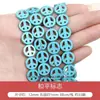 Turquesa Sintética Joker Cuentas Cuadradas Pequeñas Cuentas de Calabaza Cuentas Redondas Materiales para Pulsera de Cuentas Hecha a Mano DIY Accesorios