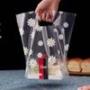 Bolsas para Pan, Bolsas para Empaque de Postres, Bolsas de Plástico para Ensalada de Frutas, Bolsas para Hornear Ensaladas, Bolsas para Sushi, Mangas Pasteleras, Duraderas con Asas