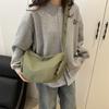 Bolso Commuter de Gran Capacidad de Nailon de Ocio para Comercio Exterior Transfronterizo para Hombres y Mujeres 2025 Nuevo Bolso Deportivo de Hombro Cruzado Tipo Dumpling