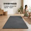Alfombrilla de Yoga de Caucho Ampliada de 80 cm, Engrosada, Antideslizante Profesional, Aislante de Sonido, para el Hogar, con Cáscara de Coco Sin Olor, Fregada, Pu
