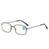 Lentes para Presbicia con Luz Anti-azul para Hombre Progresivos Multifocales de Doble Propósito para Presbicia para Mediana Edad y Ancianos