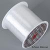 Colar de linha de pesca transparente invisível feito à mão com contas, corrente de clavícula faça você mesmo, colar feito em casa, pingente, cordão, acessórios de joias