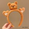 Acessórios de Cabelo Fofos de Desenho Animado de Gato, Urso e Morango para Lavar o Rosto, Direto do Fabricante, Estoque para Venda por Atacado, Estilos Super Fofos Disponíveis