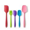 Raspador de silicona de Amazon, 5 piezas, utensilios de cocina de silicona, espátula para crema de pasteles, 5 piezas, herramientas para hornear