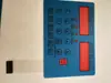 Panel de control con teclado para máquina envasadora automática de polvo (varios modelos de teclas de teclado para máquina envasadora)