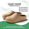 Chinelos Baotou para Mulheres, Antibacterianos, Antiodor, Antiderrapantes, para Uso Interno e Externo, Novo Estilo Verão 2026, Sandálias Slip-On Masculinas com Solado Grosso