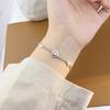 Pulsera Retro de Vid de Estilo Coreano para Hombres y Mujeres, Pulsera Resistente con Patrón Oscuro de Estrella de Cinco Puntas y Cruz, Accesorio de Mano Creativo y Único