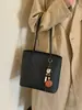 Bolsa feminina de grande capacidade transfronteiriça 2026 nova moda outono versátil bolsa tote para o dia a dia, bolsa de ombro