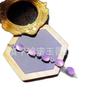 Gema Jade Esmeralda Natural Prata 925 Banhada Calcedônia Incrustada Pulseira da Moda Oferta Especial de Transmissão ao Vivo Pulseira