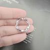 Anillo de apertura Mobius de venta caliente transfronteriza entre Europa y Estados Unidos, un anillo retro de nicho ins de alto grado de estilo frío