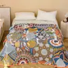 Colcha de Gasa de Algodón Puro Colcha de Verano con Aire Acondicionado Colcha Fresca de Verano Manta Pequeña Individual Doble Manta Venta al por Mayor