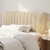Conjunto de Capa de Cabeceira Estilo Nórdico de Seda de Gelo para Quarto de Casa, Capa de Proteção Macia de Cobertura Total para Cabeceira de Cama, Capa Protetora contra Poeira Resistente ao Desgaste