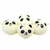 Venta directa del fabricante: Pan de Panda Simulación Squishy de Rebote Lento de PU de 4 cm Juguete para Aliviar el Estrés de Panda