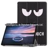 Para Samsung Tab S4 10,5 polegadas T830 capa protetora plana SM-T835 capa de couro