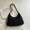 Bolsa de Ombro Dupla Multiuso Transfronteiriça Feminina Outono 2026 Nova Versátil Moda Ombro Único Tendência para o Trabalho Retro Casual Bolsa Tote