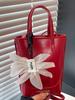 Bolsa Tote Casual de Alta Apariencia Estilo Coreano para Commuter Nuevo de Moda Verano 2025 Bolso de Hombro Cruzado Portátil de Nicho Simple