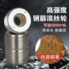 Accesorios para máquina roscadora de alta resistencia con rueda de laminación de alambre, cuchilla de manguito de cobre, rosca recta, accesorios para máquina roscadora de alambre de acero, punto y coma de tres ruedas