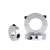 Aleación de Aluminio Eje Ligero Limitador Anillo de Fijación Abrazadera Cilindro de Fijación Tipo Separable Dividido Clip de Abrazadera Eje Ligero