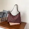 Bolso de hombro, bandolera y bolso de axila versátil de gran capacidad, estilo retro simple, nueva moda de otoño 2026, transfronterizo, para mujer