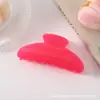 Pinza Grande de Garra de Tiburón de Color Sólido, Accesorio para el Cabello Transfronterizo, Pinza de Acrílico Antideslizante Simple y Segura para Peinados Recogidos