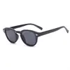 Novos óculos de sol retrô GM moda masculina bege prego Oval óculos de sol óculos de sol Feminino Europeu e Americano venda quente óculos ins moda
