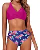 2024 comercio exterior transfronterizo Europa y Estados Unidos nuevo bikini sexy multicolor traje de baño de dos piezas para comercio exterior bikini