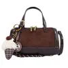 Bolso de Almohada de Gamuza Moda Retro Nuevo Estilo Otoño 2026 para Mujeres Viajes al Trabajo Sensación de Alta Gama Bolso de Hombro Único de Mano Cruzado