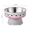 Cuenco para mascotas con protección para el cuello de gatos, cuenco alto antigolpes, cuenco de acero inoxidable para gatos y perros, nuevo cuenco para perros transfronterizo, venta al por mayor